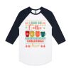 AS Colour - 3/4 Raglan Baseball Sleeve Tee Thumbnail